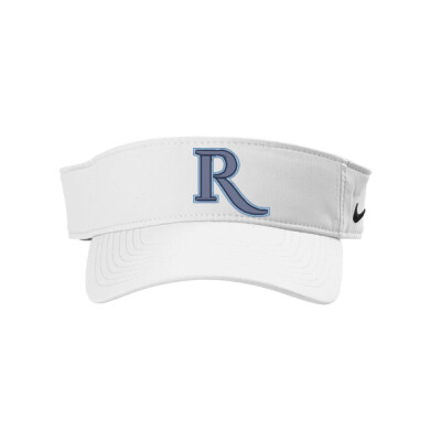 Nike White Visor - R logo flat EMB  Thumbnail