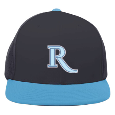 Perforated Performance Flexfit Hat - 3D R light blue/white Thumbnail