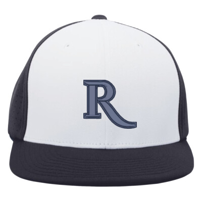 Perforated Performance Flexfit Hat - 3D R all navy Thumbnail